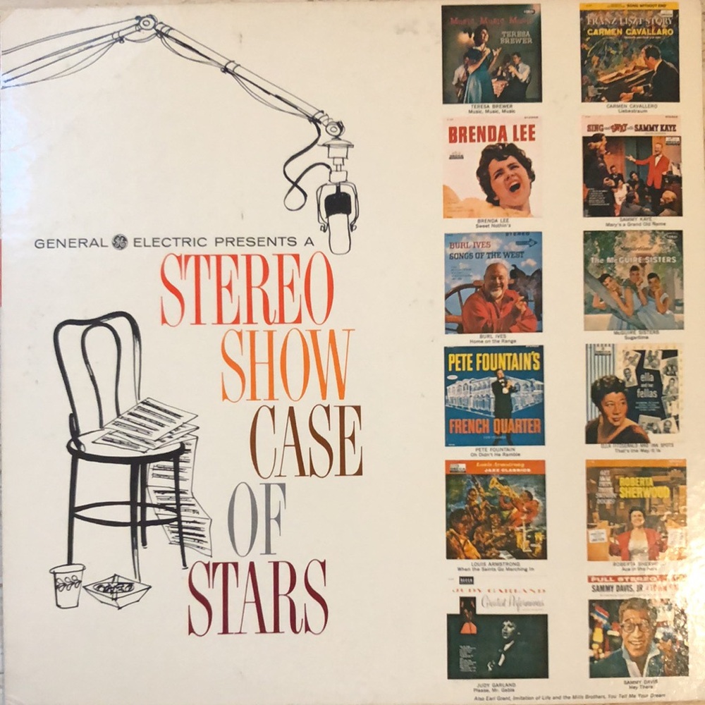 Various Artists Stereo Showcase Of Stars Vinyl Lp '61